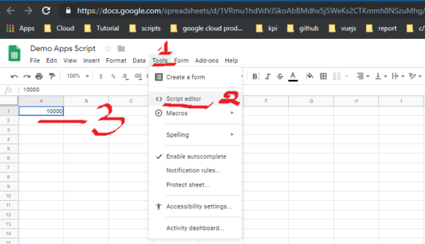 Google Apps Script Và Ứng Dụng Trong Google Sheet